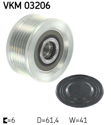 SKF Generátor szabadonfutó VKM03206_SKF